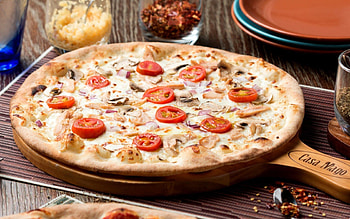 Food, Pizza, Meat, Bakery Products, Baking HD wallpaper
