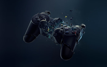 The PlayStation, , Gaming console, Gaming backgrounds HD wallpaper