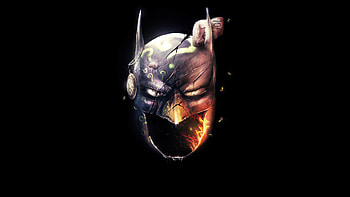 Batman Mask , batman, superheroes, artwork, artist, artstation HD wallpaper