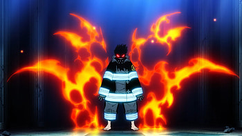 Flames, Fire Force, Shinra Kusakabe HD wallpaper