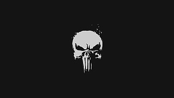 The Punisher Minimalist Logo , the-punisher, tv-shows, logo, minimalism, minimalist, punisher HD wallpaper