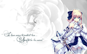 Anime - Fate/Stay Night: Unlimited Blade Works Saber (Fate Series) Fate HD wallpaper