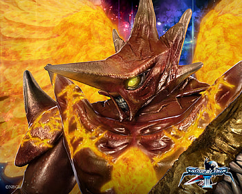 Unknown Fighter, video game, dragon, weapon, soul calibur, fighter, , eye HD wallpaper