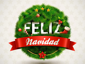 Happy new year, winter, spanish, colorful, fun, wishes, nice, background, new year, mood, feliz navidad, eve, balls, beautiful, decoration, pretty, christmas, green, noel, joy, lovely, wreath HD wallpaper