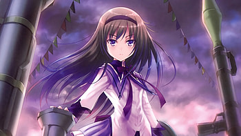 Madoka Magica, , Magical girls, Anime HD wallpaper