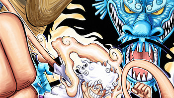 Gear 5 Kaido Monkey D. Luffy One Piece HD wallpaper