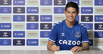 Everton, James Rodriguez HD wallpaper