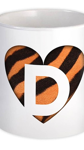 D Name, Heart Shape HD phone wallpaper