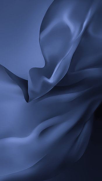 Grey fluid, wavy pattern, abstraction HD phone wallpaper
