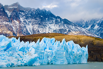 Chile, Patagonia, glacier, nature HD wallpaper