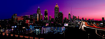 Night Skyline, Travels, New York skyline, Dual monitor HD wallpaper