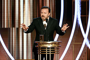 Golden Globes, Ricky Gervais, Shocking jokes, Culture HD wallpaper