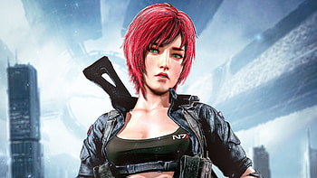 Jane Shepard Light Gear, games, deviantart HD wallpaper