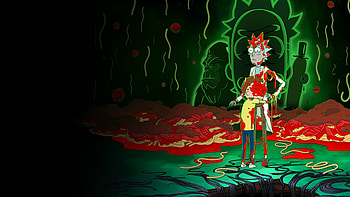 Rick and Morty Ultra – Neon Sci-Fi Adventure, TV Show, Rick and Morty HD wallpaper