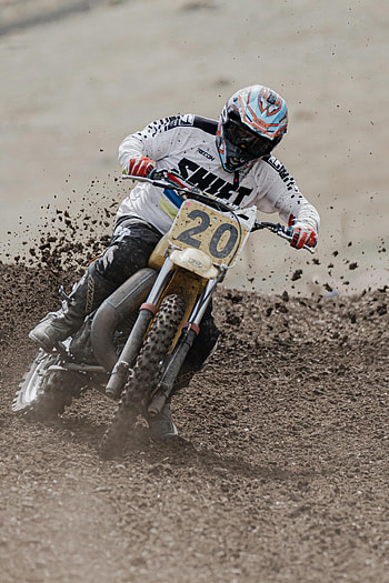 Sand, Motorcycles, Motorcyclist, Motorcycle, Bike, Trick HD phone wallpaper