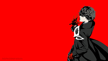 Joker (Akira Kurusu) | Persona 5 | Minimalist ... HD wallpaper