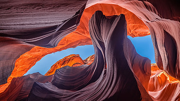 Antelope Canyon Arizona, Mesmerizing beauty, High-definition, Scenic view HD wallpaper