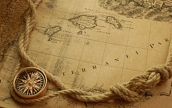 Vintage, Map HD wallpaper