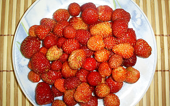 Fruits, Food, Strawberry, Berries HD wallpaper
