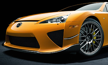Close-Up, Lexus LFA HD wallpaper