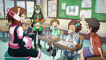 Anime, My Hero Academia, Ochaco Uraraka, Tsuyu Asui HD wallpaper