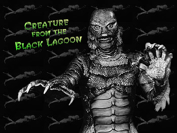 Creature from the Black Lagoon, horror, movies, classics HD wallpaper