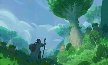 Mystical Forest Adventure, fantasy, adventure, fantasy adventure HD wallpaper