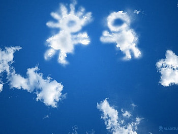 All You Need Is Love, clouds, sky HD wallpaper