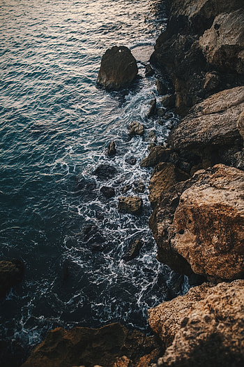 Nature, Water, Stones, Sea, Rocks, Coast HD phone wallpaper