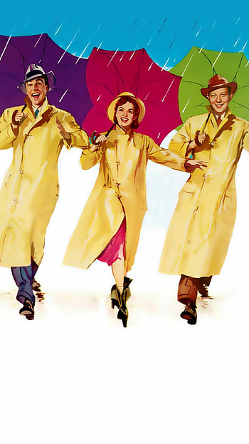 Umbrella scene, Singin' in the Rain HD phone wallpaper