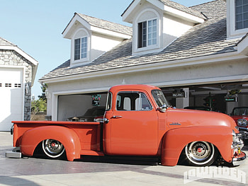 Lowered 1954 Chevrolet, lowered, chevy, pickup, truck HD wallpaper