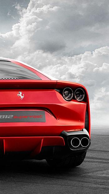 Superfast 812, Powerful performance, Exhilarating speed, Luxury on wheels HD phone wallpaper