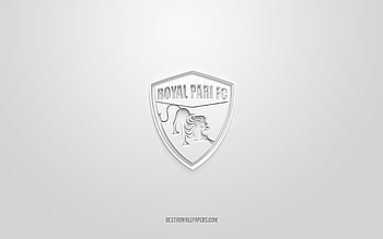 Royal Pari FC, creative 3D logo, white background, Bolivia Primera Division, 3d emblem, Bolivian football Club, Bolivia, 3d art, football, Royal Pari FC 3d logo HD wallpaper