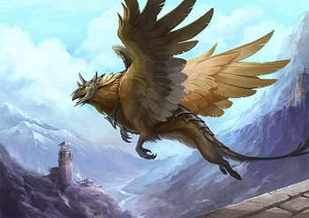 Griffins, Mythical creatures, Fantasy creatures, Magical beings HD wallpaper