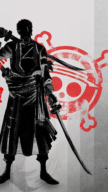 Zoro's Swords - , Zoro's Swords Background on Bat, Zoro Dark HD phone wallpaper