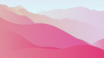 Sakura Mountains Minimal Evening , mountains, minimalism, minimalist, artist, artwork, digital-art, deviantart HD wallpaper