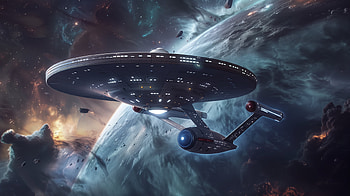 Stellar Voyage: A Sci-Fi Spaceship, Sci Fi, spaceship, space, spacecraft HD wallpaper