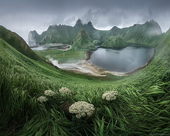 Lake In Mountain, Lake, nature, In, Mountain HD wallpaper