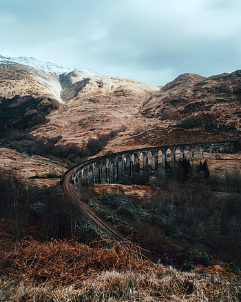 Nature, Grass, Rocks, Railway HD phone wallpaper