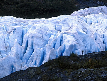exit glacier , glacier HD wallpaper