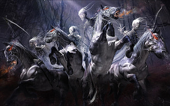 Fantasy, Skeletons HD wallpaper