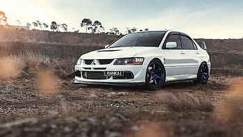 Mitsubishi Evolution, Japanese JDM cars, High-definition HD wallpaper