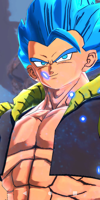 Gogeta blue, anime, juego HD phone wallpaper