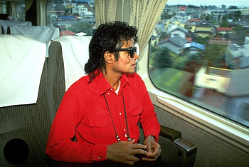 Michael Jackson, train, japan, young HD wallpaper