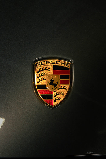 Porsche, badge HD phone wallpaper