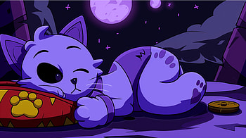 Dreamy CatNap Under the Stars - Your Magical !, video game, Poppy Playtime, CatNap (Poppy Playtime) HD wallpaper