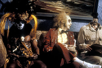Michael Keaton, Beetlejuice character, Tim Burton, Classic movie HD wallpaper