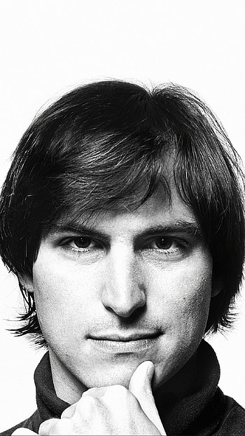 Steve Jobs, Young face, , Creative vision HD phone wallpaper
