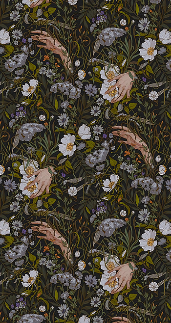 Manosfemeninas flores, art, manos, naturaleza, femenin HD phone wallpaper