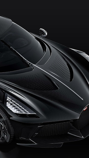 Bugatti La Voiture Noire, Dark and mysterious, Elegant and luxurious, Automotive masterpiece HD phone wallpaper